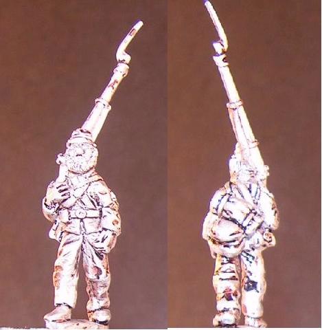 Infantry in kepi at right shoulder arms advancing 2 - Army Pack - Click Image to Close