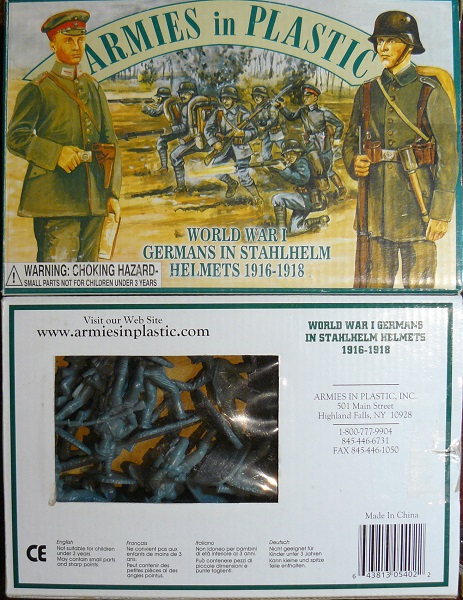 Armies in Plastic: WW I Germans in Stahlhelm Helmets 1916-1918
