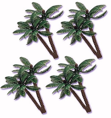 3 inch tall Palm Trees